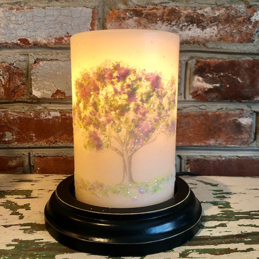 Candle Sleeve - Spring Tree