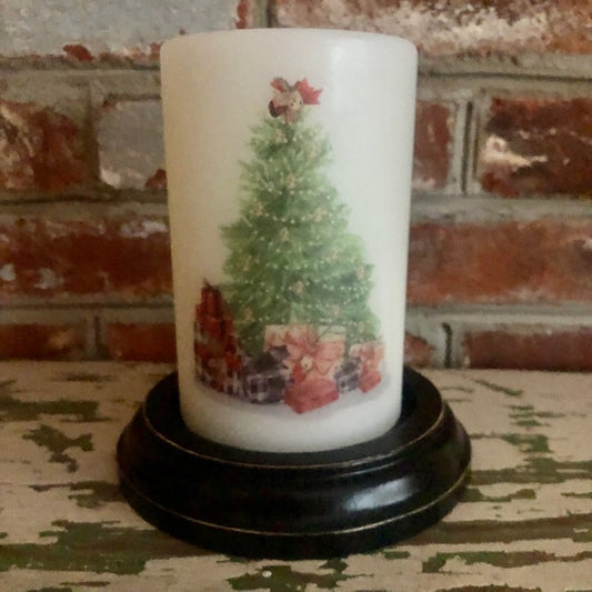 Candle Sleeve - Holiday Tree