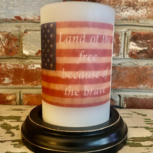 Candle Sleeve - Land Of The Free