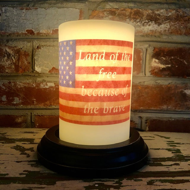 Candle Sleeve - Land Of The Free