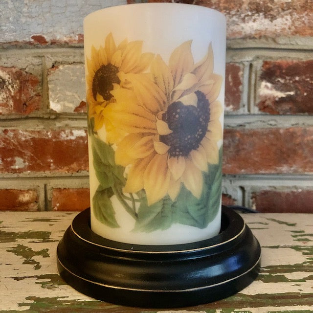 Candle Sleeve - Sunflowers