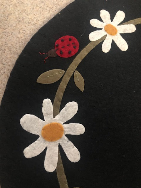 Candle Mat - Daisy