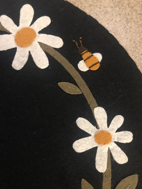 Candle Mat - Daisy